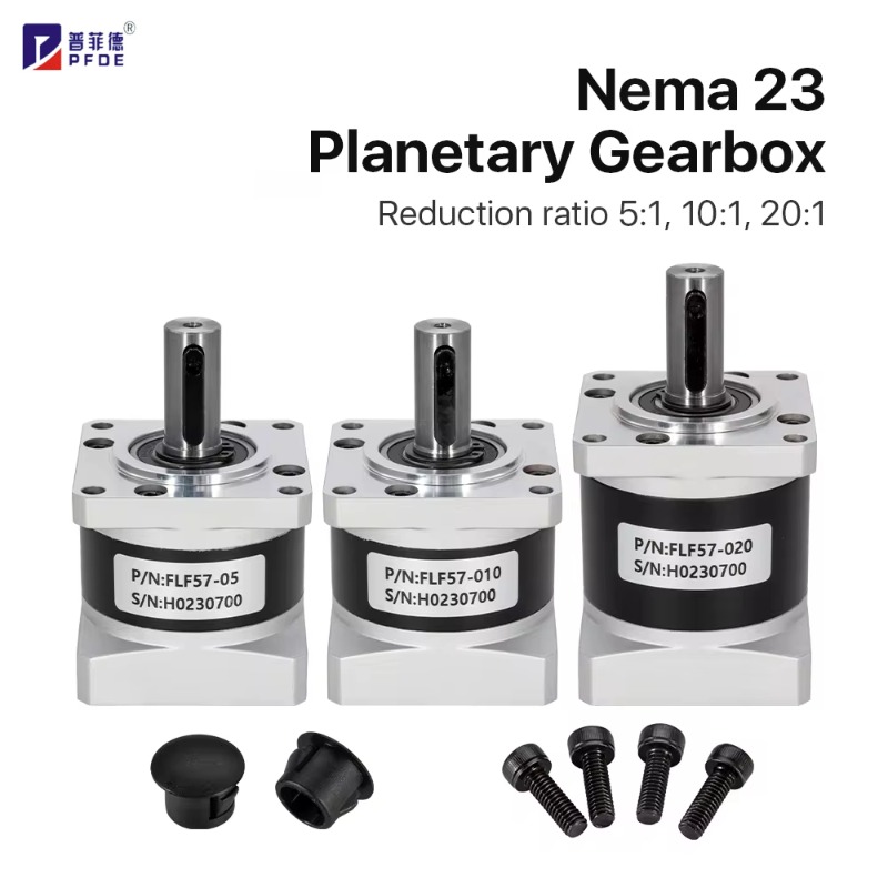 Nema23 Stepper - FLF57-05 Nema 23 Planetaire Versnellingsbak Motor