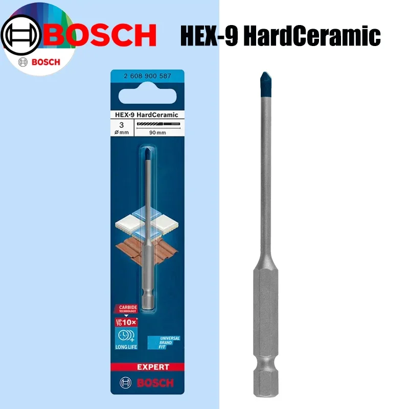 Drill Bit Set - BOSCH Hex-9 Hardkeramische Boorbits EXPERT Kleine