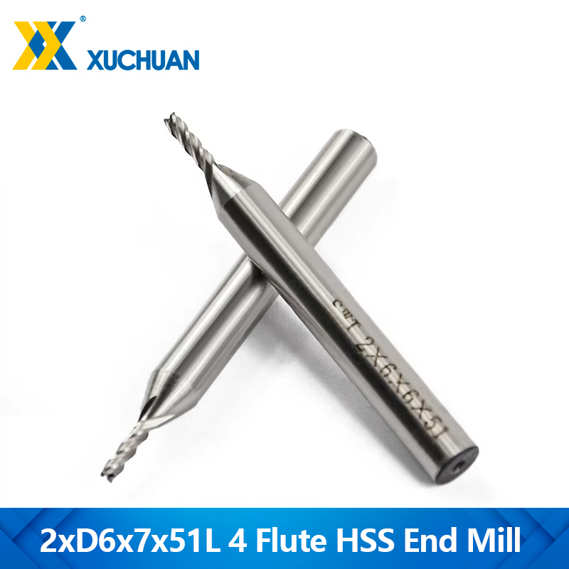 End Mill Set - 1 st Diameter Frees 2mm Endmill