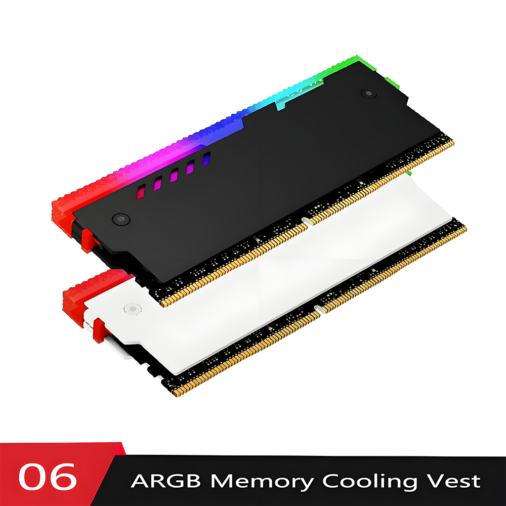 Aluminium Extrusion - Desktopcomputer Ram Heatsink ARGB DDR5 DDR4