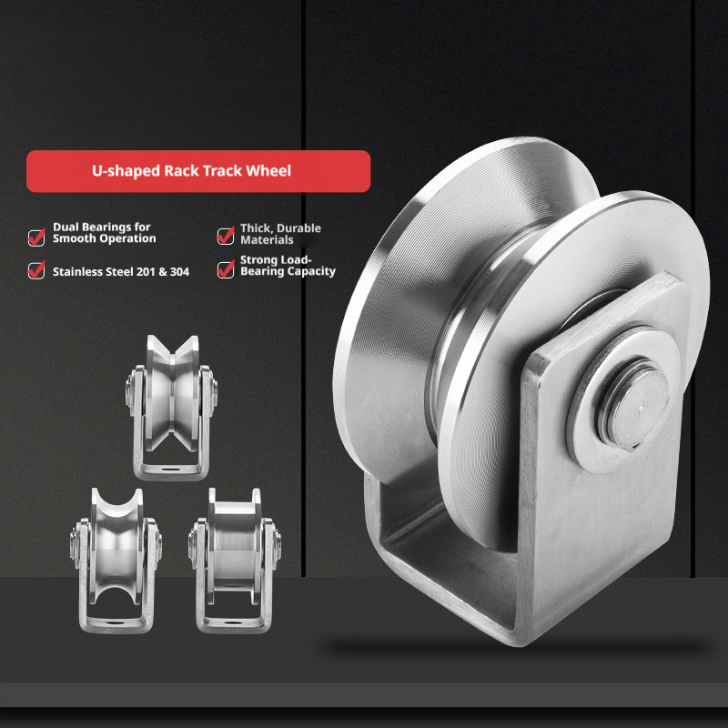 V Slot Wheel - U V H-type enkelwielige katrolrol 304