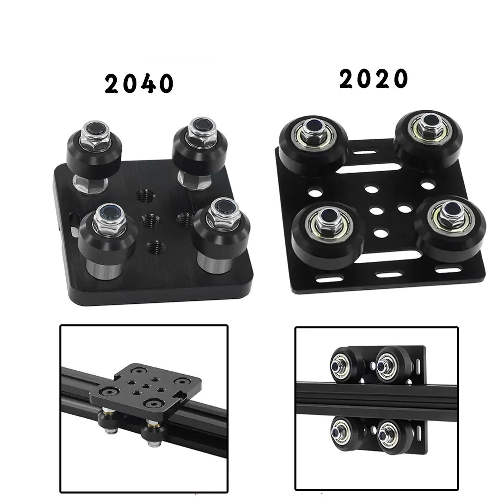 V Slot Wheel - 1Set 3D Printer Onderdelen 2020 V