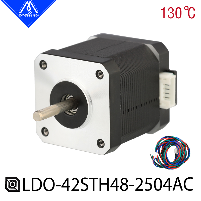Stepper Motor Nema17 - Zachte Hoge Temperatuur LDO 48 MM