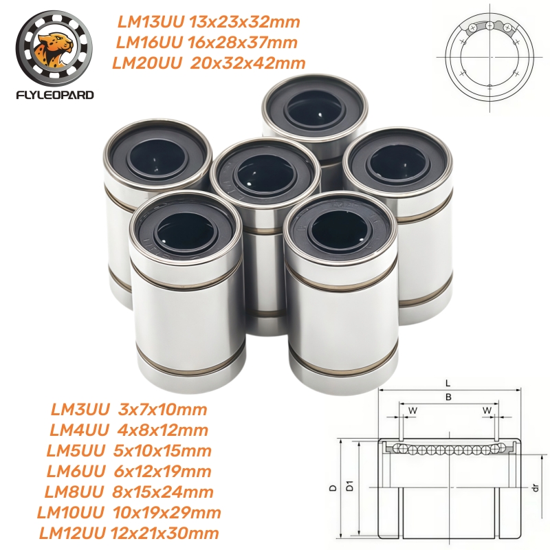 1pcs LM3UU LM4UU LM6UU LM8UU L - Lm8Uu Bearing recensie en prijs