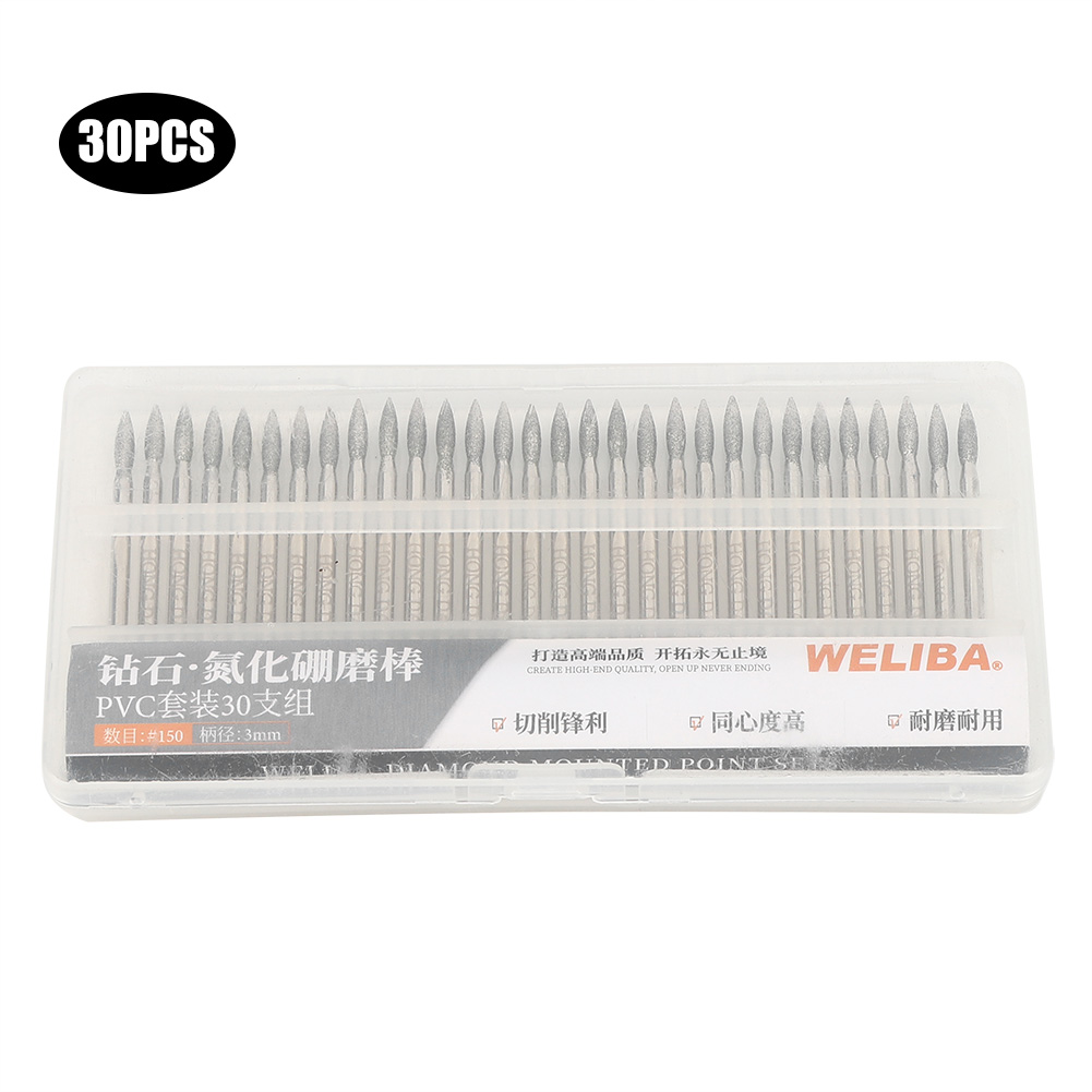 30pcs 150Grit Tip Diamant Slij - Cnc Bits recensie en prijs