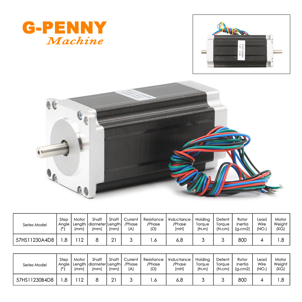 Nema23 57X112Mm 3nm Stappenmot - Nema23 Stepper recensie en prijs