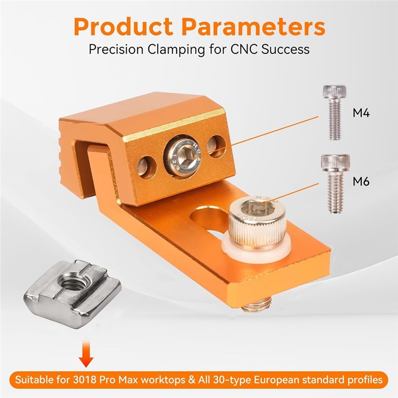 Gewenste klemmen voor 3018 CNC - 3018 Cnc recensie en prijs