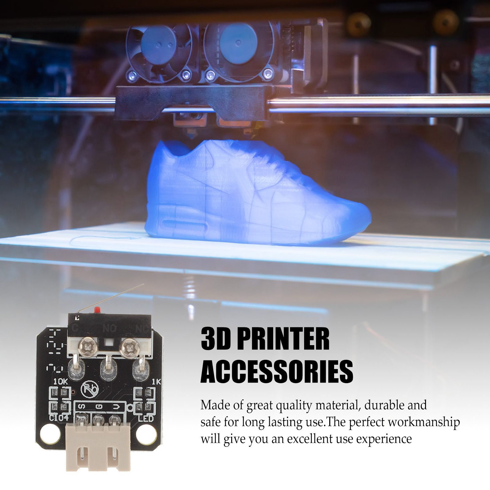 3 stuks 3D-printer eindschakel - Limit Switch recensie en prijs