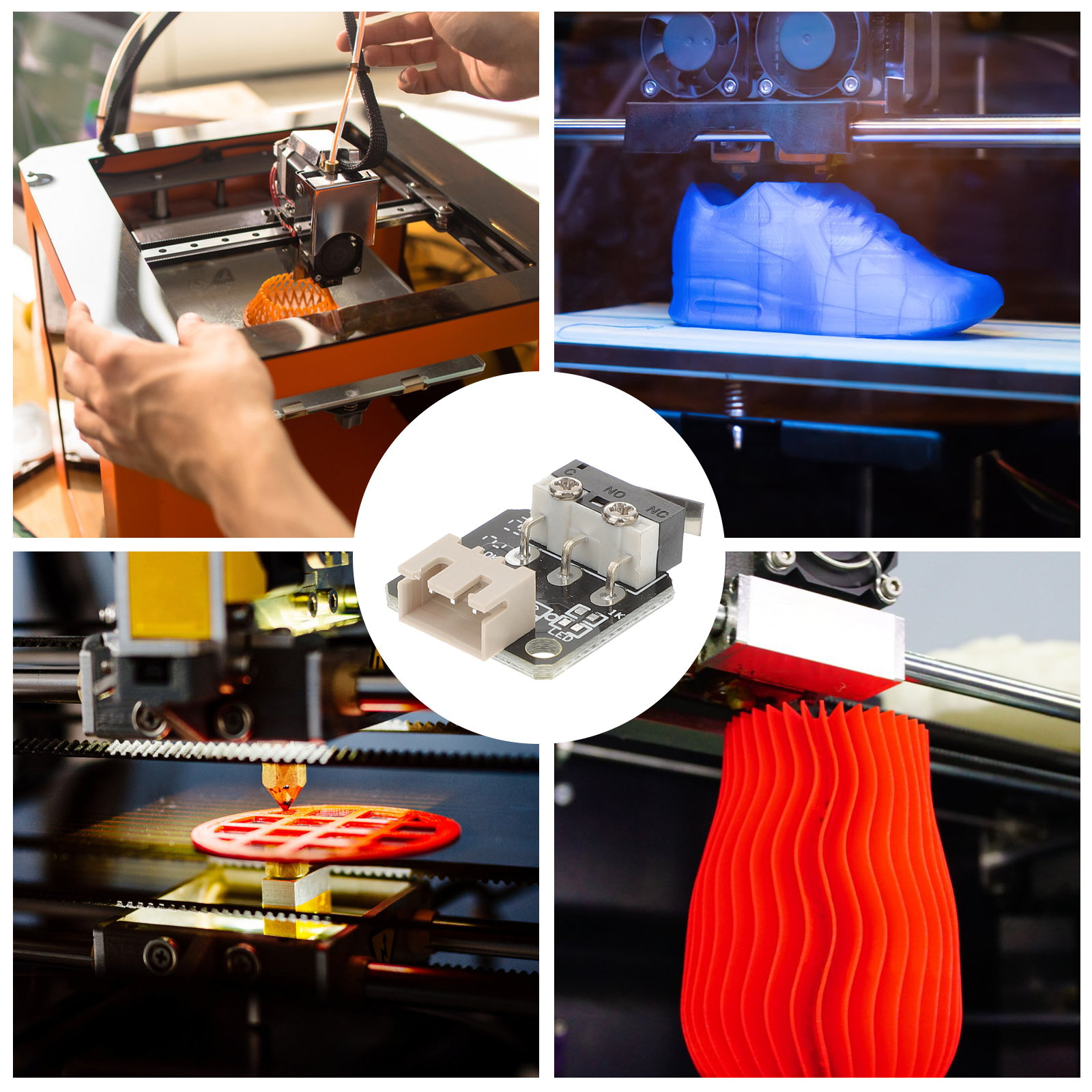 3 stuks 3D-printer eindschakel - Limit Switch recensie en prijs