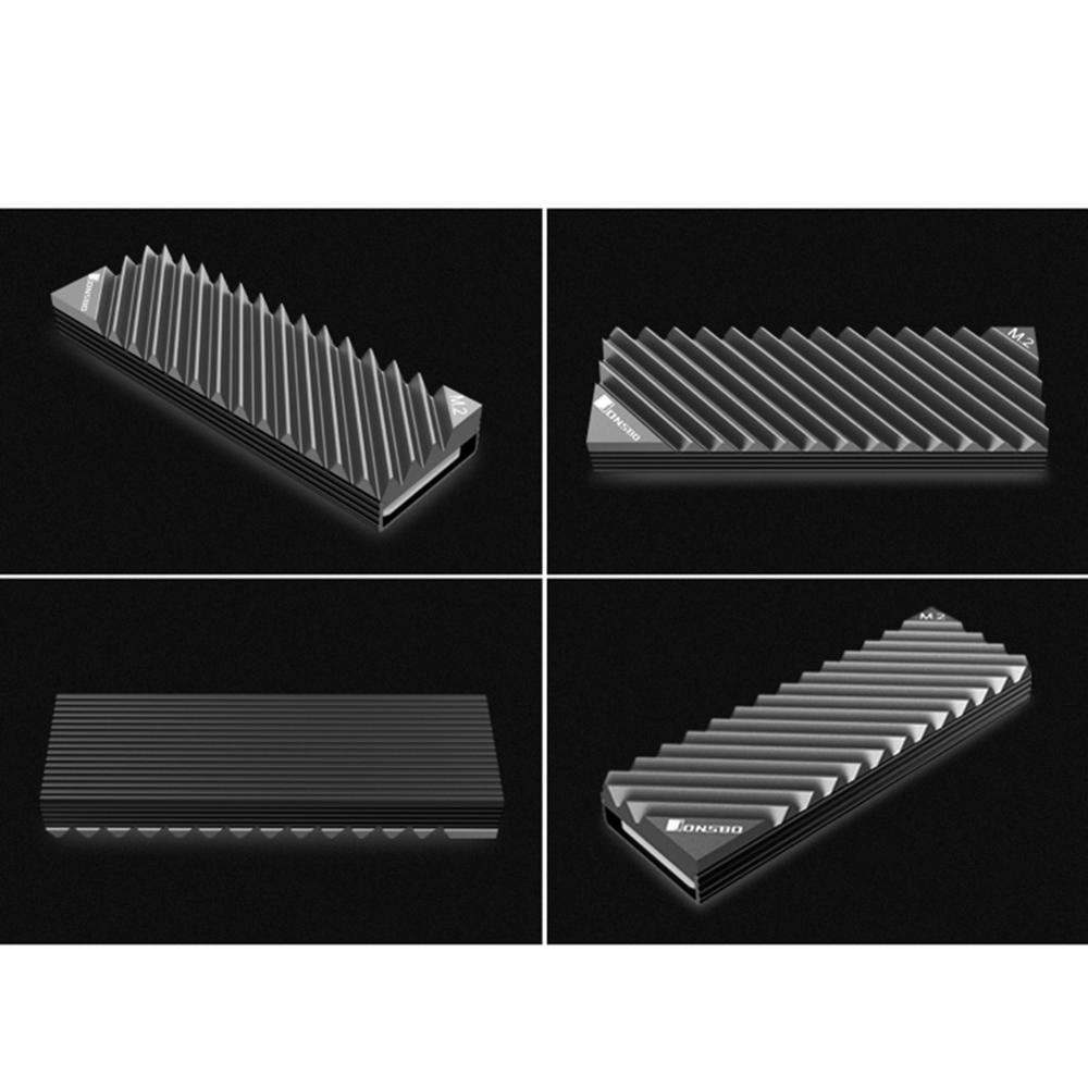Jonsbo M2 2280 SSD Aluminium K - Aluminium Extrusion recensie en prijs