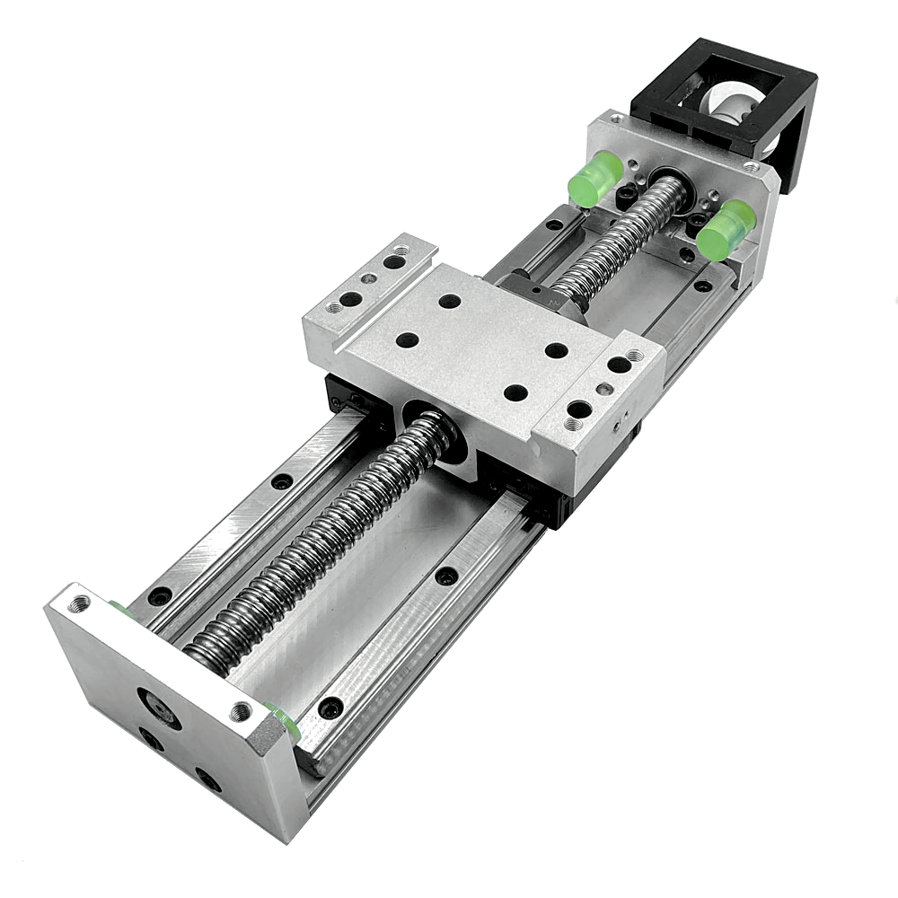 Schuiftafel kogelomloopspindel - Nema23 Stepper recensie en prijs