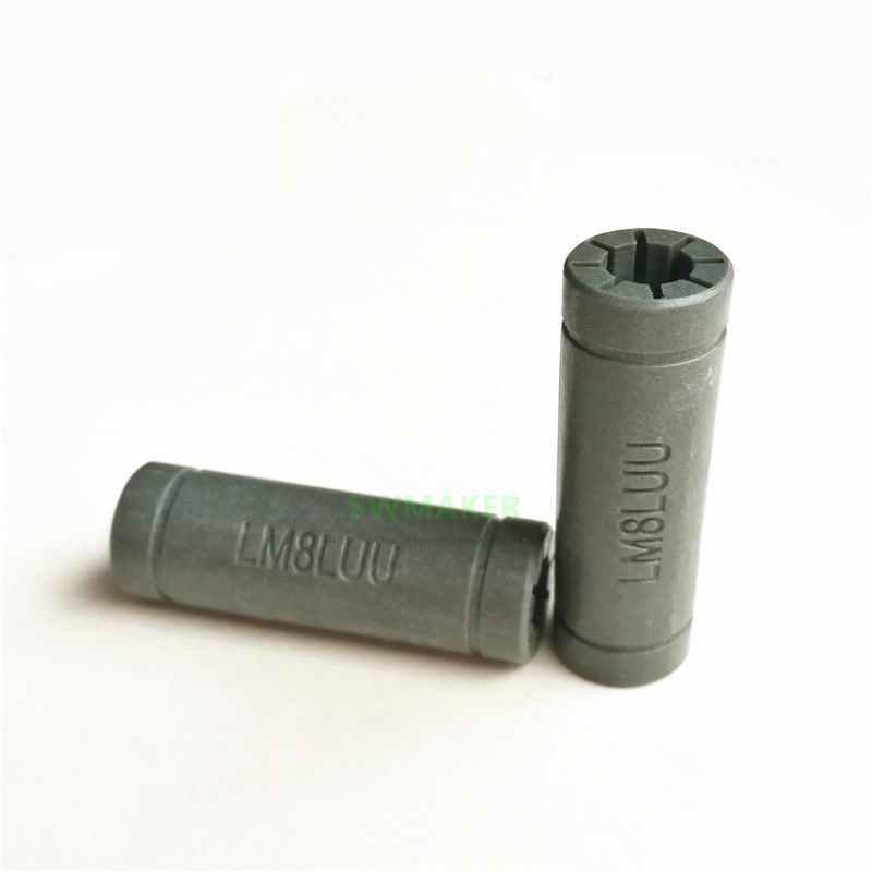 1Pc Solid Polymeer LM8LUU Line - Lm8Uu Bearing recensie en prijs