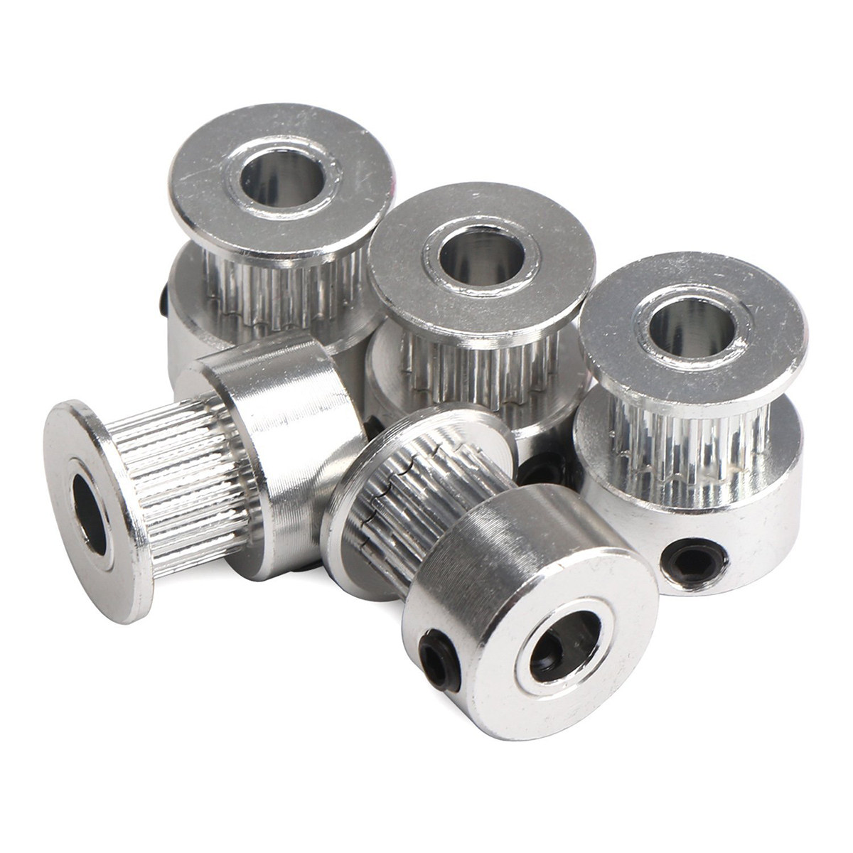 5 stuks aluminium GT2 pulleys  - Gt2 Belt recensie en prijs
