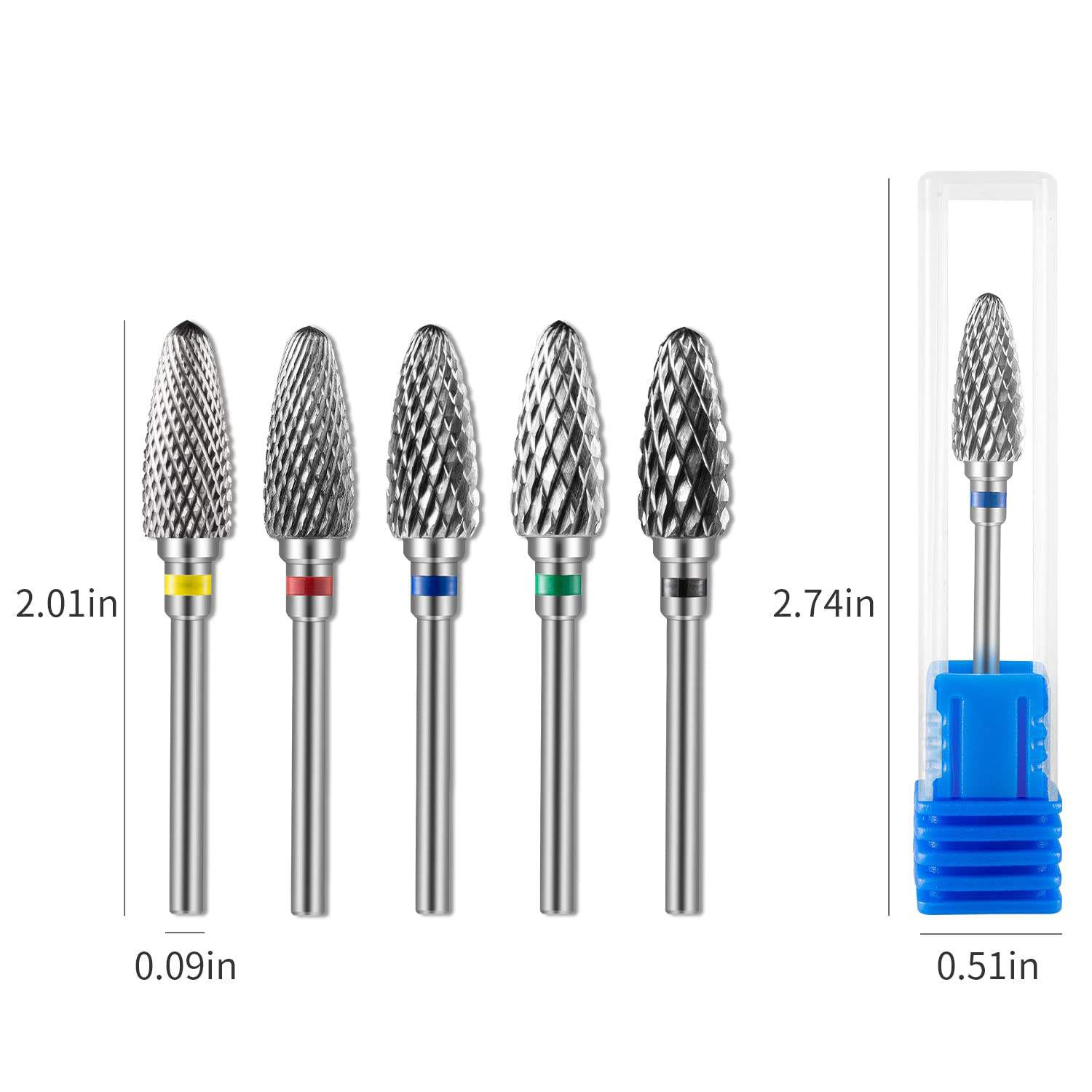 1/5 stuks Wolframstaal Nagelbo - Carbide End Mill recensie en prijs