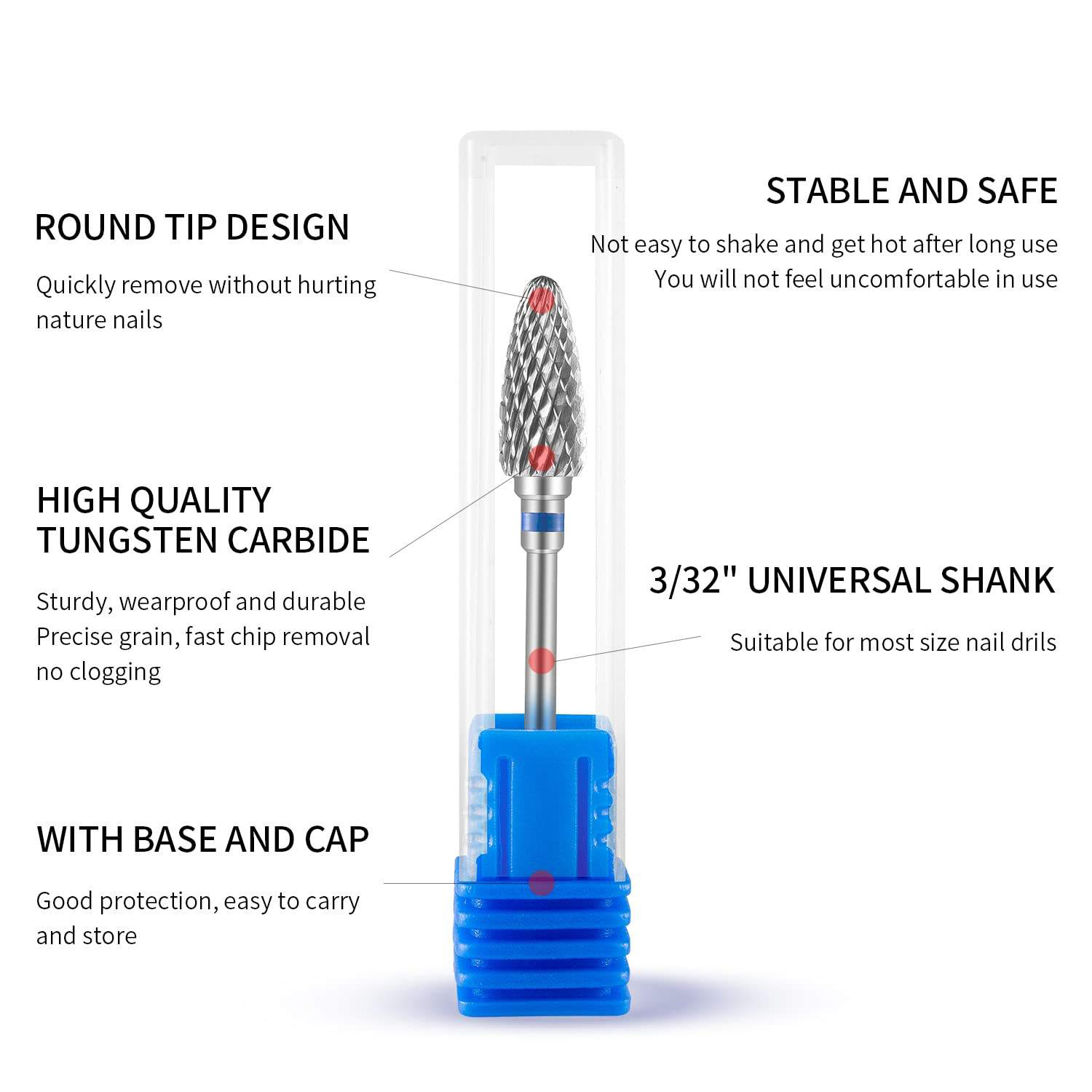 1/5 stuks Wolframstaal Nagelbo - Carbide End Mill recensie en prijs