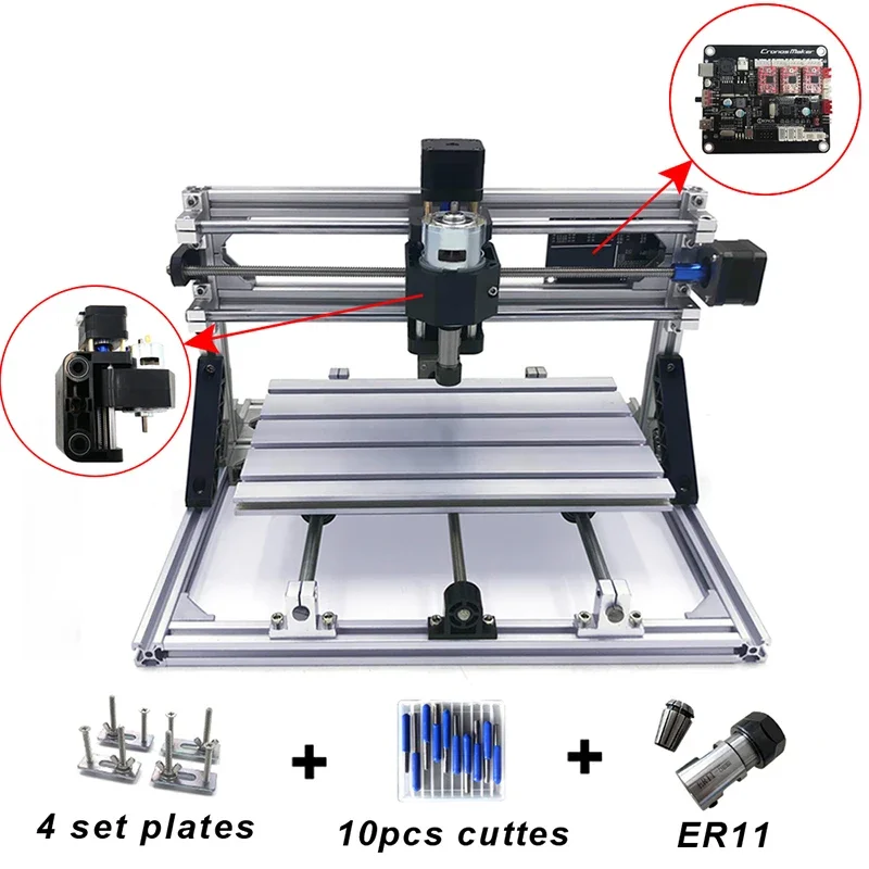 1pc Graveermachine Mini Laser  - 3018 Cnc recensie en prijs