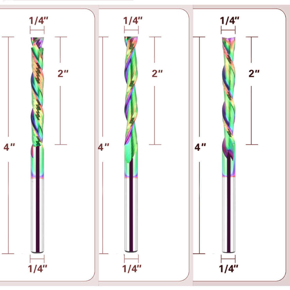Spiraalvormige freeskop met co - Carbide End Mill recensie en prijs